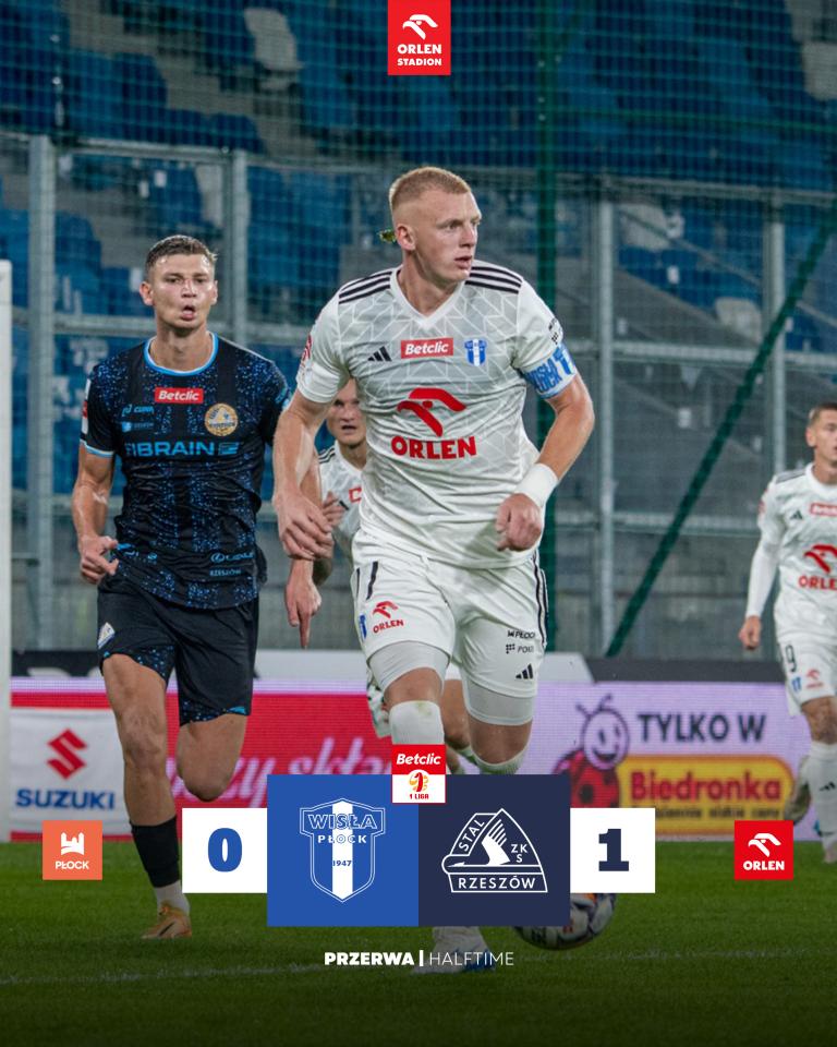 Wisła Płock - Stal Rzeszów 1:1, 20.09.2024