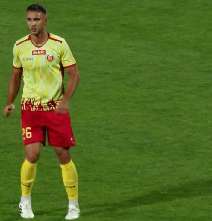 Znicz Pruszków - Chrobry Głogów 2:3, 16.09.2024 Filip Kendzia