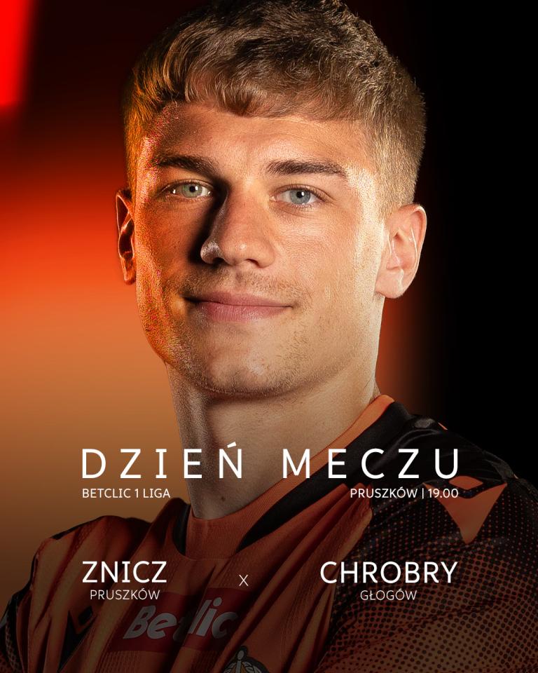 Znicz Pruszków - Chrobry Głogów 2:3, 16.09.2024