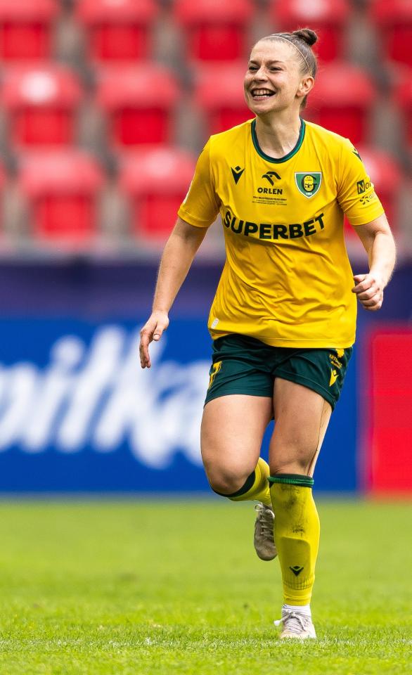 Aleksandra Nieciąg (Czarni Sosnowiec - GKS Katowice 2:5 pd. kobiety, 16.05.2026)