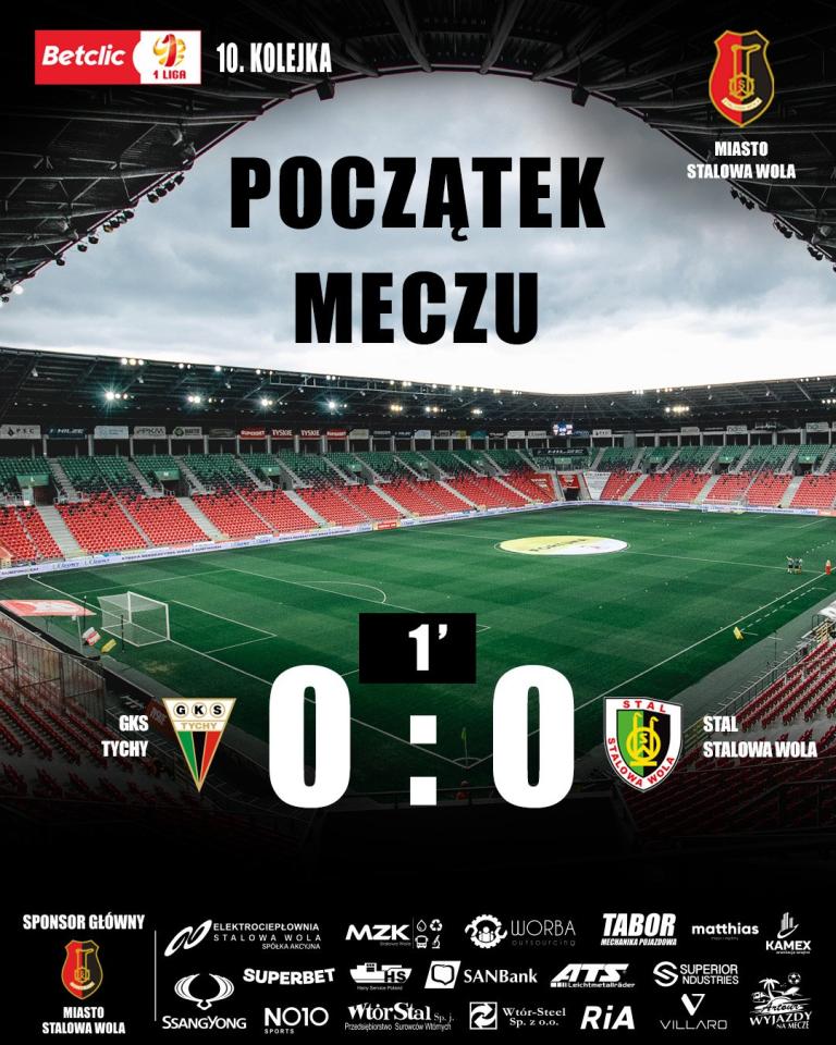 GKS Tychy - Stal Stalowa Wola 0:0, 22.09.2024