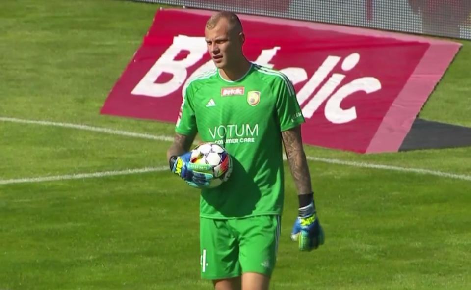Miedź Legnica - Ruch Chorzów 3:0, 22.09.2024 Jakub Wrąbel