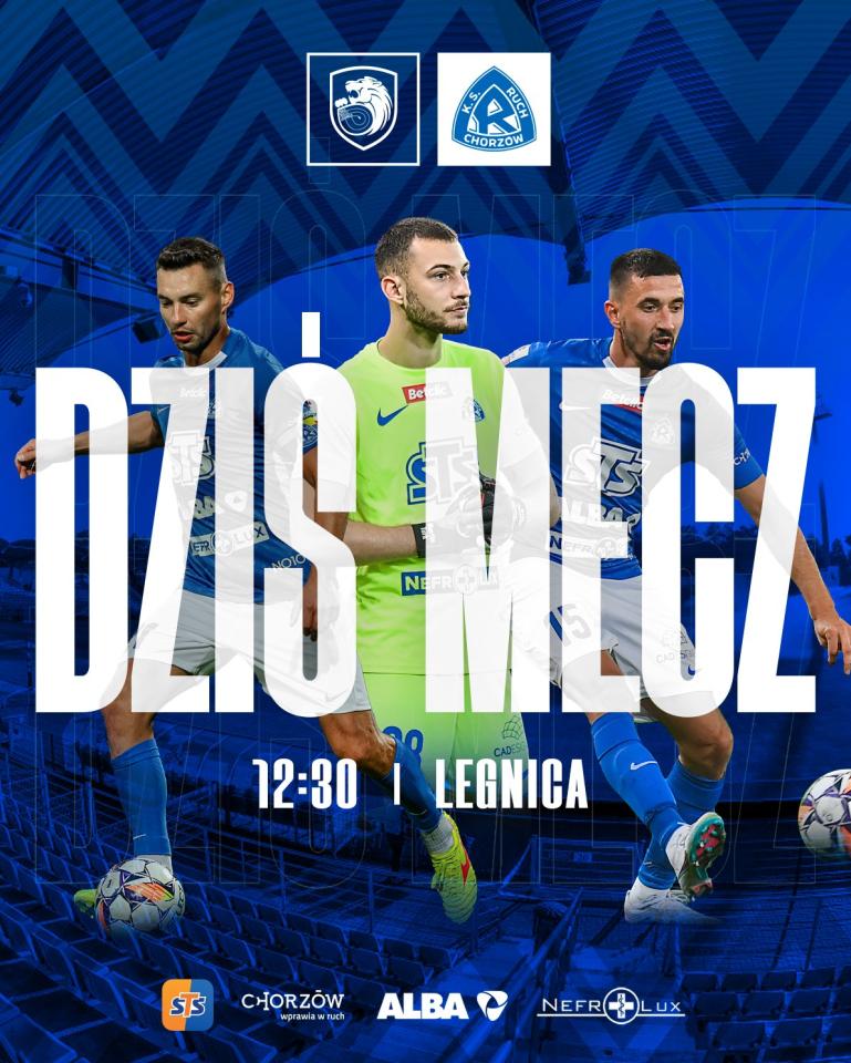 Miedź Legnica - Ruch Chorzów 3:0, 22.09.2024