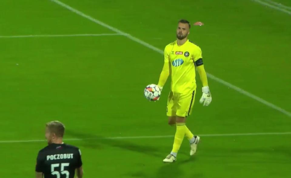 Pogoń Siedlce - Polonia Warszawa 2:4, 22.09.2024 Mateusz Kuchta