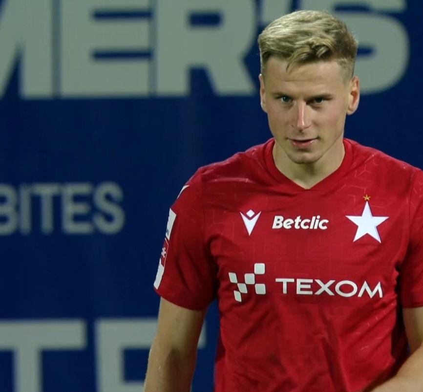 Pogoń Siedlce - Wisła Kraków 1:3, 05.10.2024 Rafał Mikulec