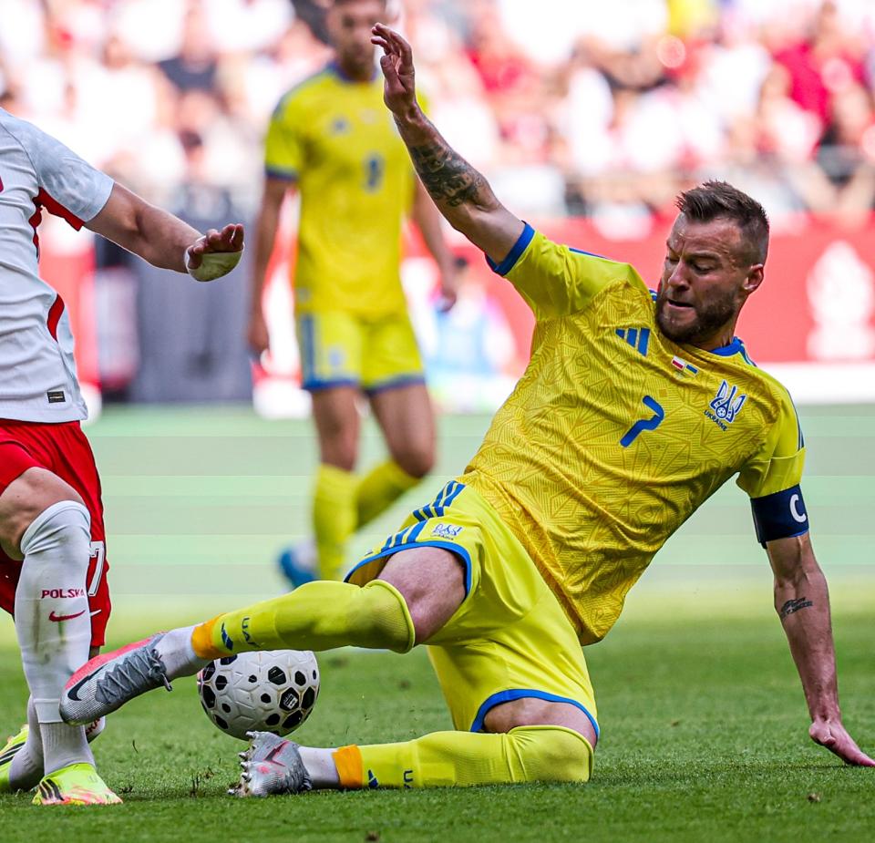 Polska - Ukraina 0:2, 31.05.2026 Andrij Jarmołenko