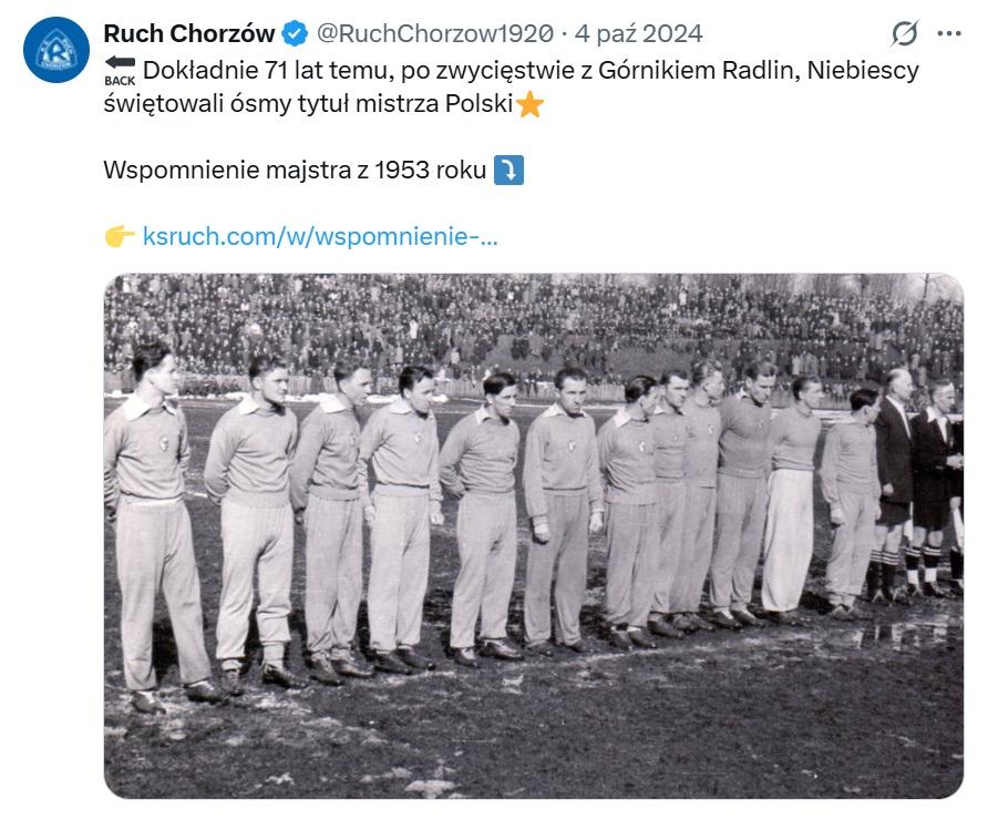 Ruch Chorzów - Kotwica Kołobrzeg 1:0, 04.10.2024