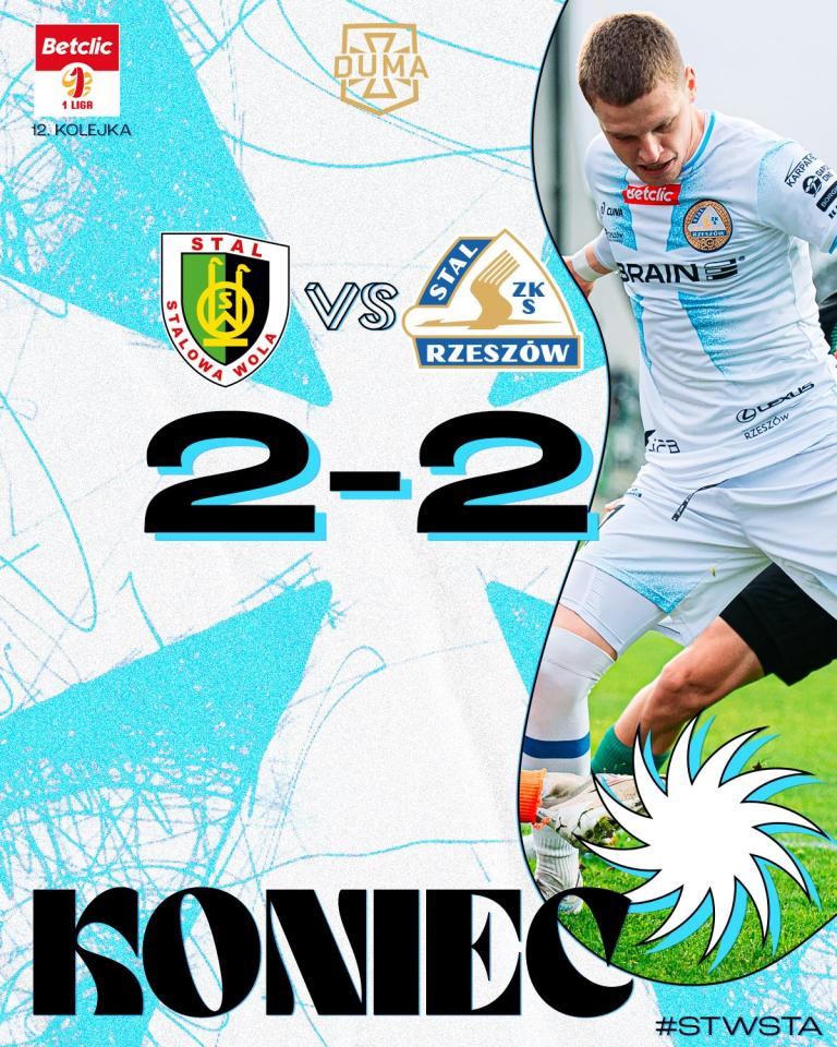 Stal Stalowa Wola - Stal Rzeszów 2:2, 05.10.2024