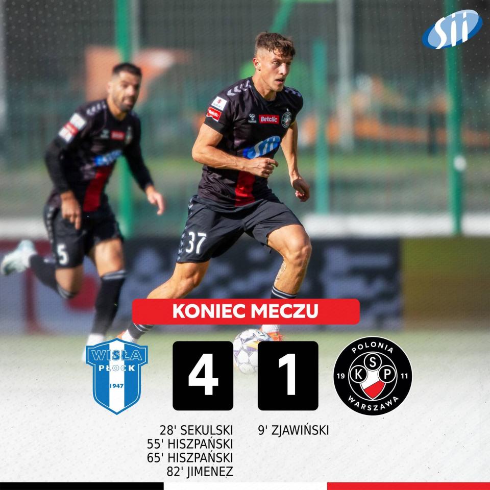 Wisła Płock - Polonia Warszawa 4:1, 05.10.2024