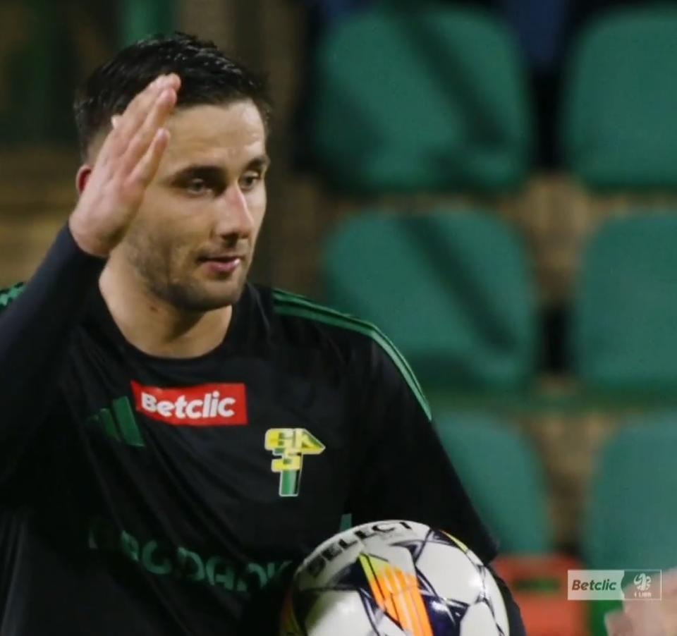 Damian Warchoł (Górnik Łęczna - Warta Poznań 1:1, 28.09.2024)