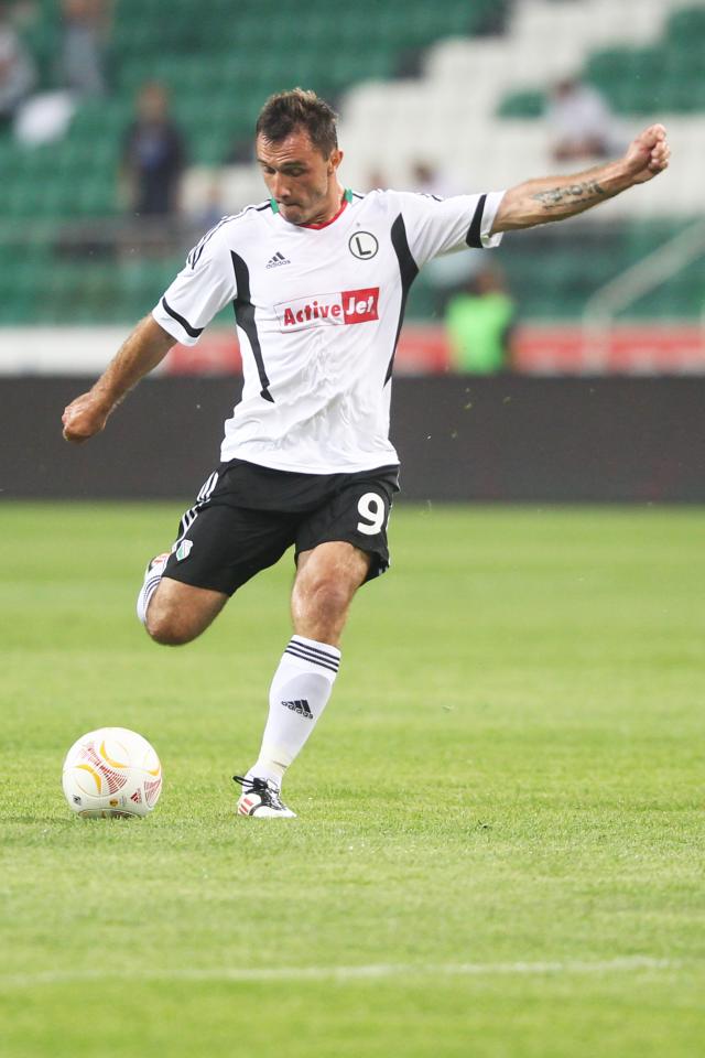 Marek Saganowski (Legia Warszawa - Metalurgs Lipawa 5:1, 26.07.2012)