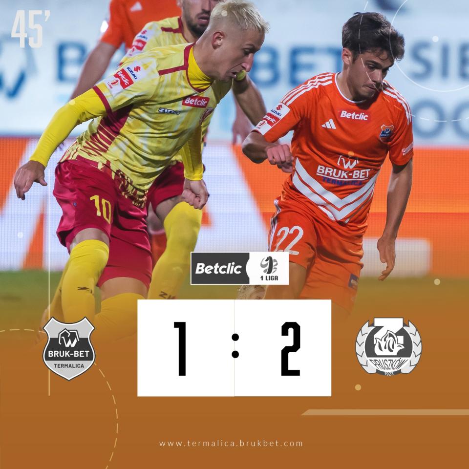 Bruk-Bet Termalica Nieciecza - Znicz Pruszków 1:2, 06.10.2024