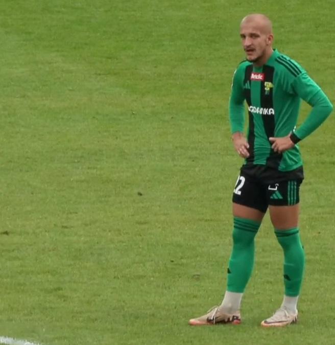 Chrobry Głogów - Górnik Łęczna 1:1, 06.10.2024 Kamil Orlik