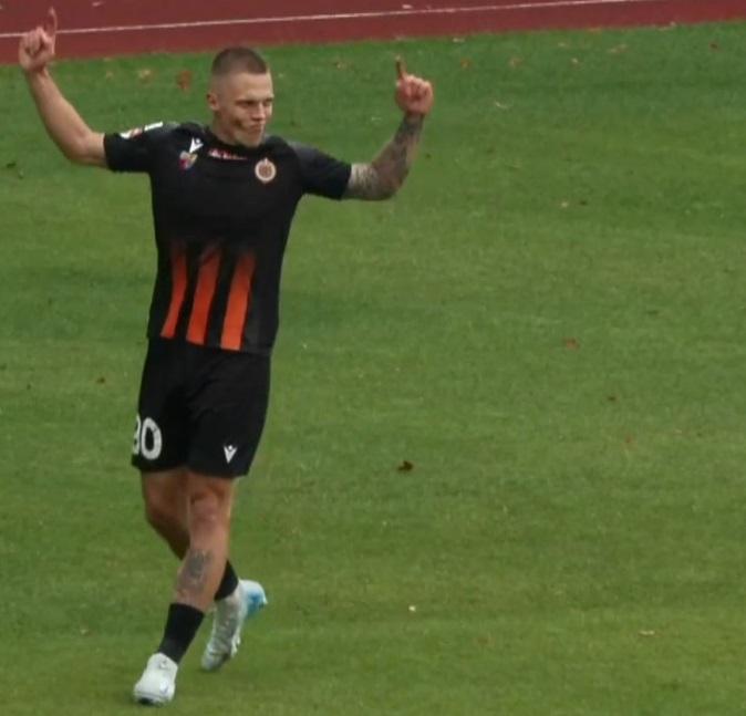 Chrobry Głogów - Górnik Łęczna 1:1, 06.10.2024 Mateusz Lewandowski
