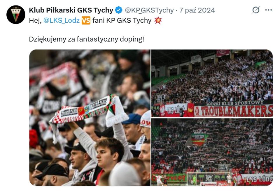 GKS Tychy - ŁKS Łódź 0:3, 06.10.2024