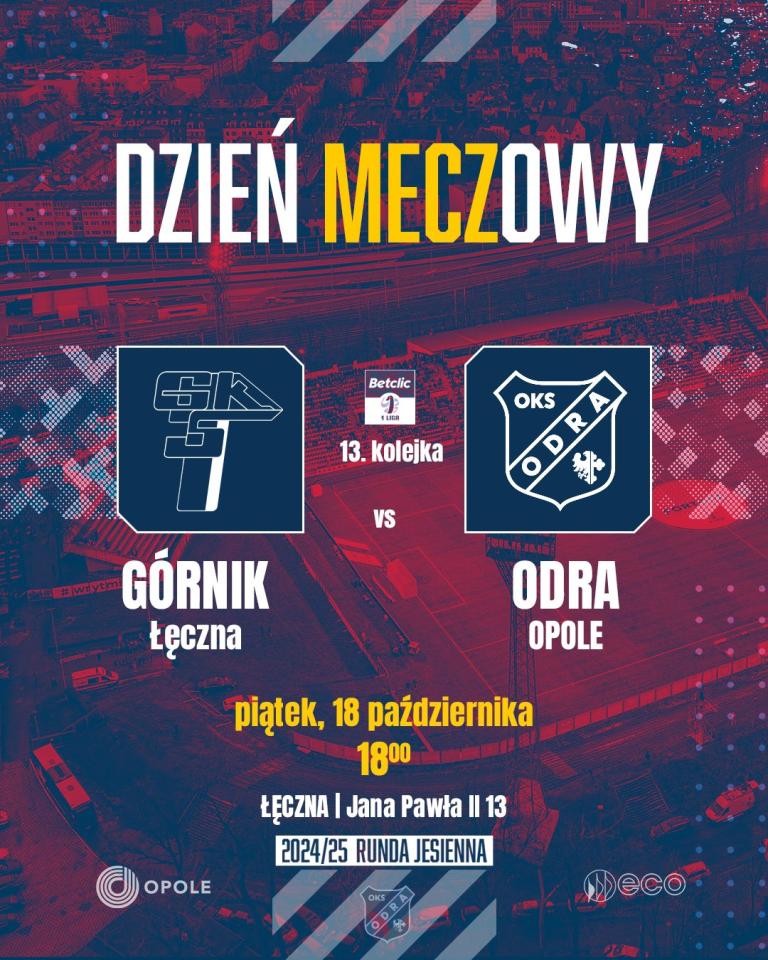 Górnik Łęczna - Odra Opole 2:2, 18.10.2024