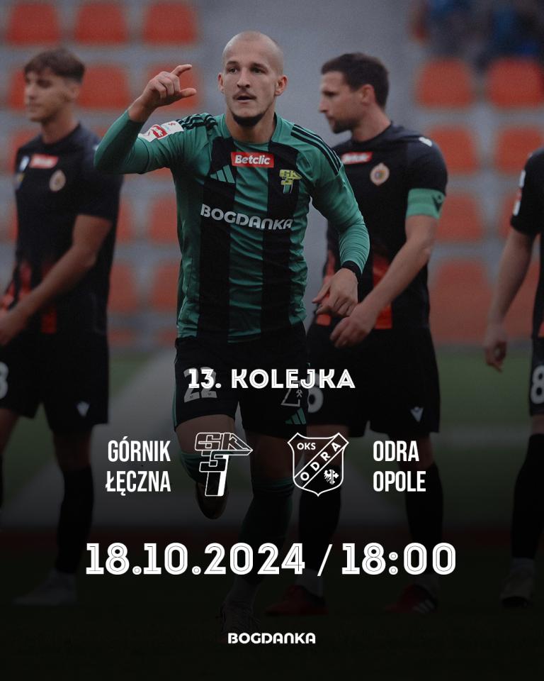 Górnik Łęczna - Odra Opole 2:2, 18.10.2024