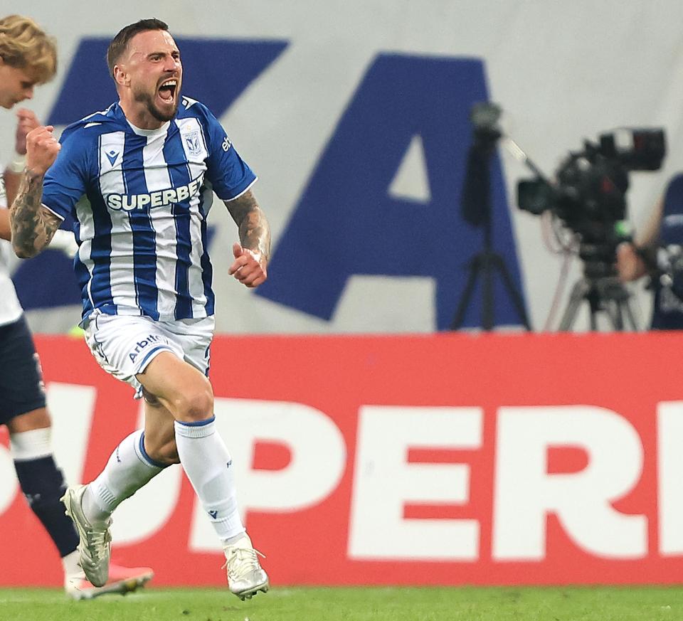 Lech Poznań - Aarhus GF 1:4 (k 3:4), 29.07.2026 Filip Jagiełło