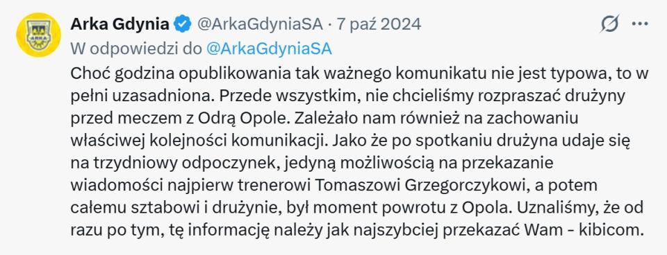 Odra Opole - Arka Gdynia 0:6, 06.10.2024