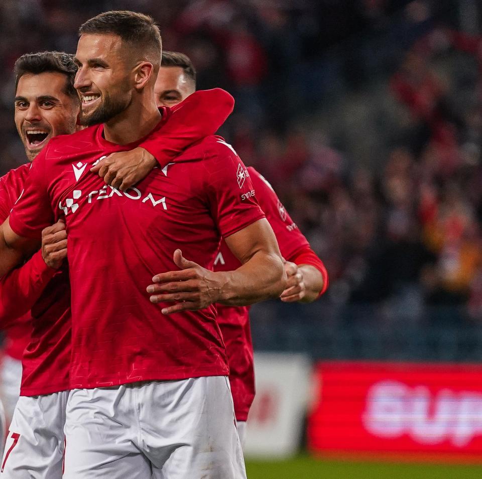 Wisła Kraków - Bruk-Bet Termalica Nieciecza 2:0, 18.10.2024 Łukasz Zwoliński