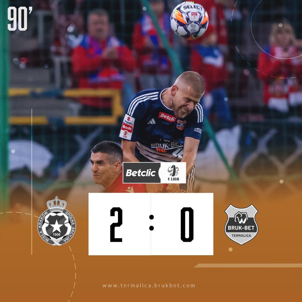 Wisła Kraków - Bruk-Bet Termalica Nieciecza 2:0, 18.10.2024