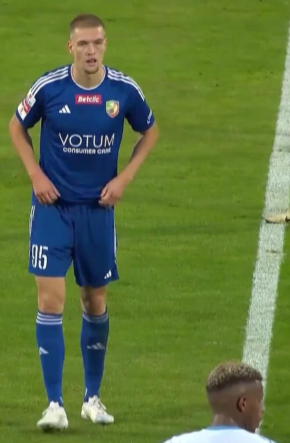 Marcel Mansfeld (Miedź Legnica - Kotwica Kołobrzeg 1:1, 29.09.2024)