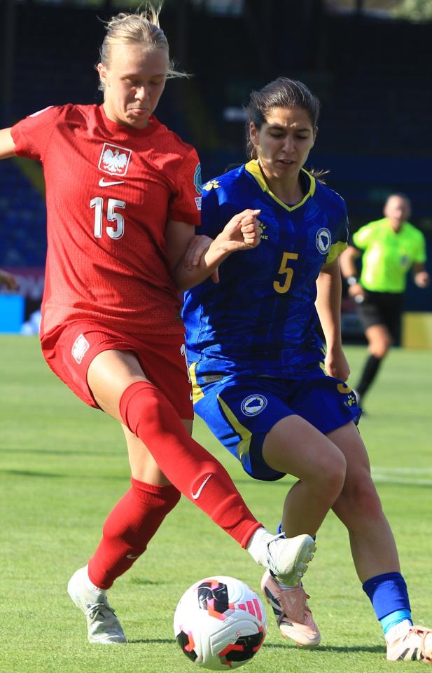 Weronika Araśniewicz (Polska - Bośnia i Hercegowina 5:1 U19 kobiety, 03.07.2026)