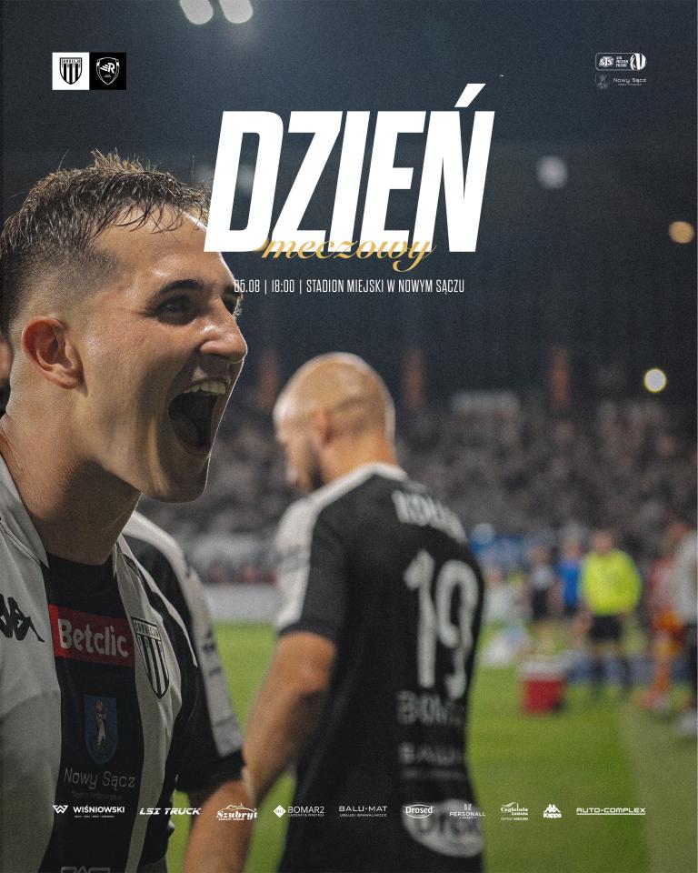Sandecja Nowy Sącz - Rekord Bielsko-Biała 3:0, 05.08.2026