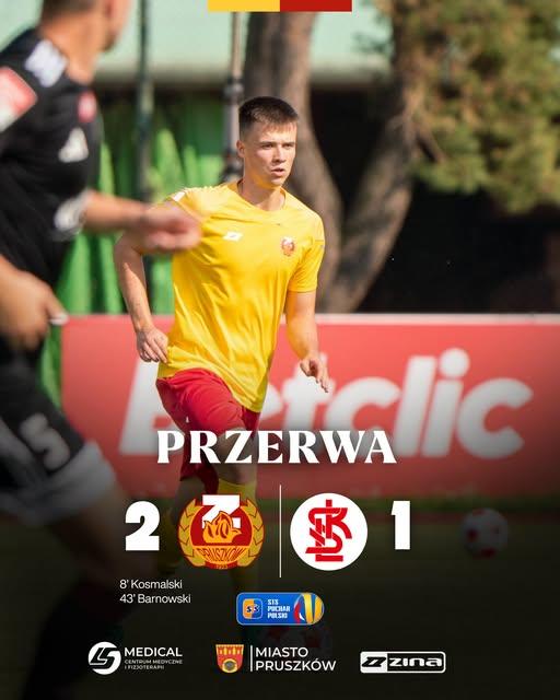 Znicz Pruszków - ŁKS II Łódź 3:1, 05.08.2026