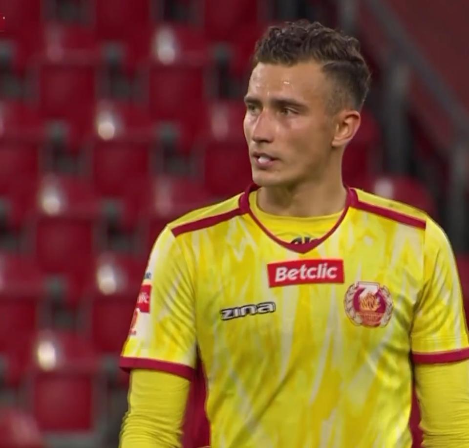Dominik Sokół (GKS Tychy - Znicz Pruszków 1:1, 28.10.2024)