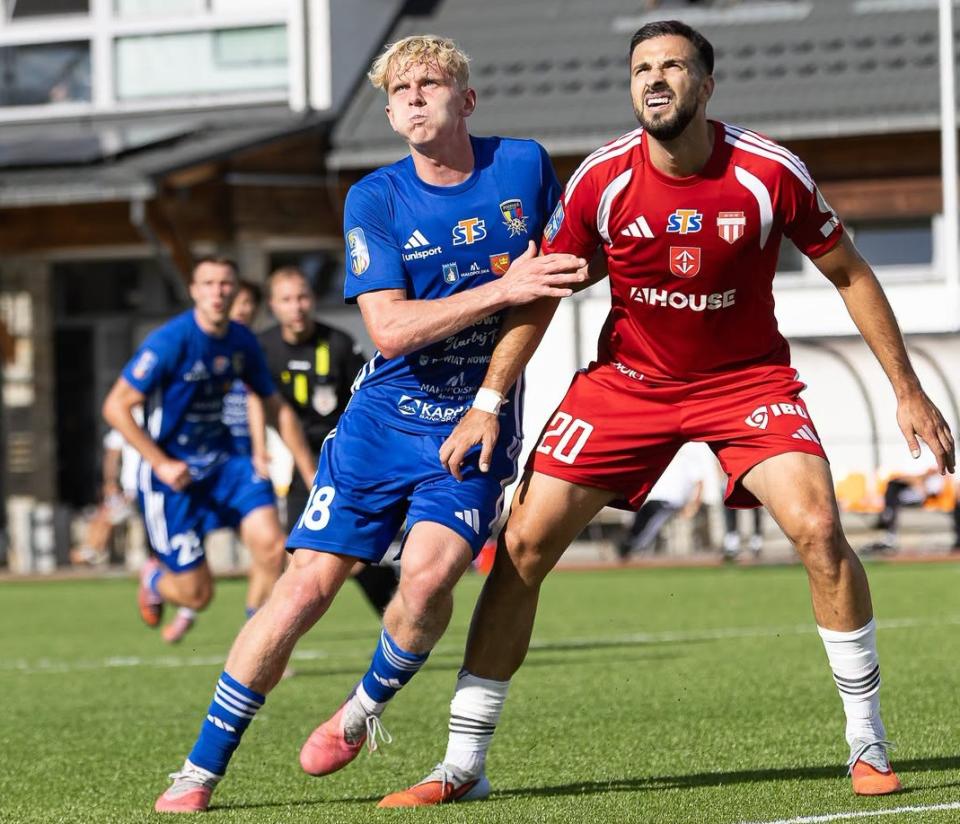 Podhale Nowy Targ - Pogoń Grodzisk Mazowiecki 3:1, 01.09.2026 Aldrit Oshafi