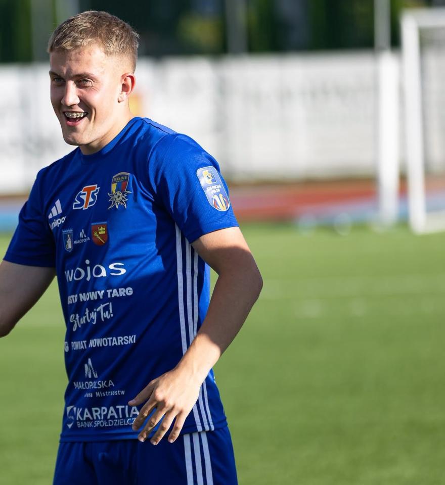 Podhale Nowy Targ - Pogoń Grodzisk Mazowiecki 3:1, 01.09.2026 Kacper Talar