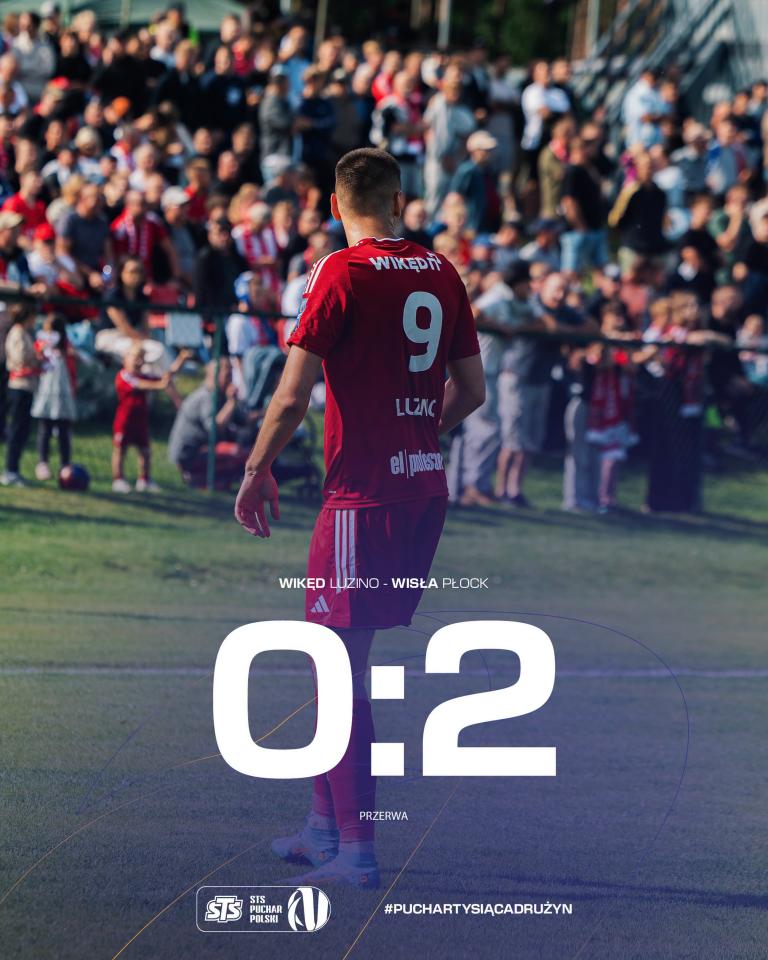 Wikęd Luzino - Wisła Płock 2:3, 02.09.2026