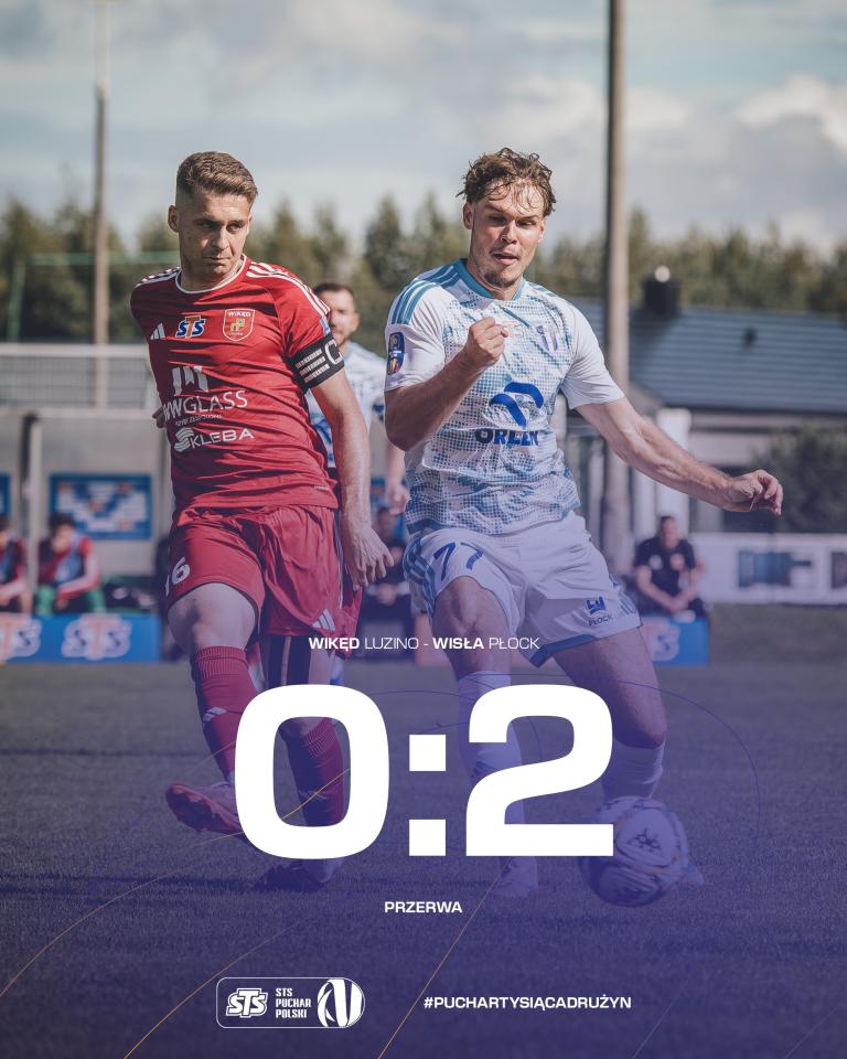 Wikęd Luzino - Wisła Płock 2:3, 02.09.2026