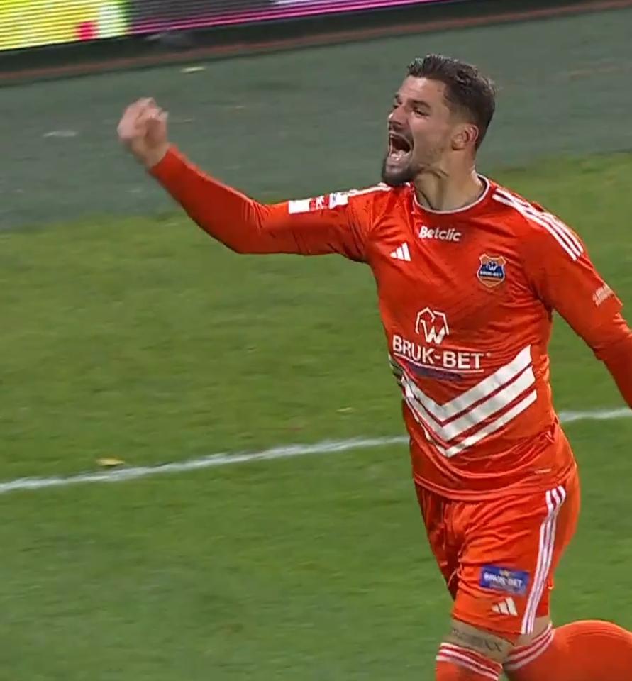 Jakub Wróbel (Górnik Łęczna - Bruk-Bet Termalica Nieciecza 0:2, 02.11.2024)