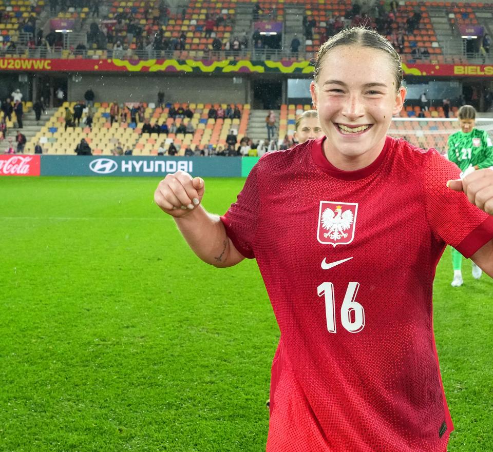 Zuzanna Grzywińska (Benin - Polska 1:4 U20 kobiety, 11.09.2026)