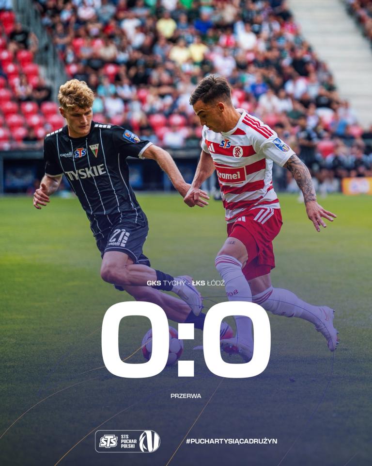 GKS Tychy - ŁKS Łódź 1:0, 03.09.2026
