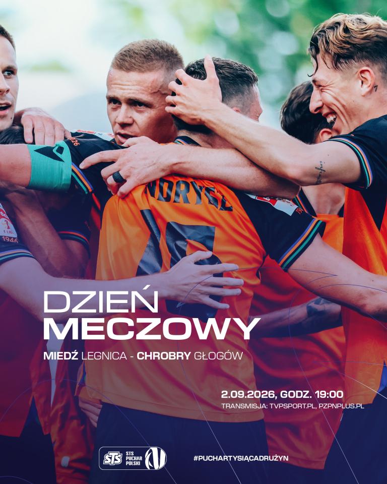 Miedź Legnica - Chrobry Głogów 0:1, 02.09.2026