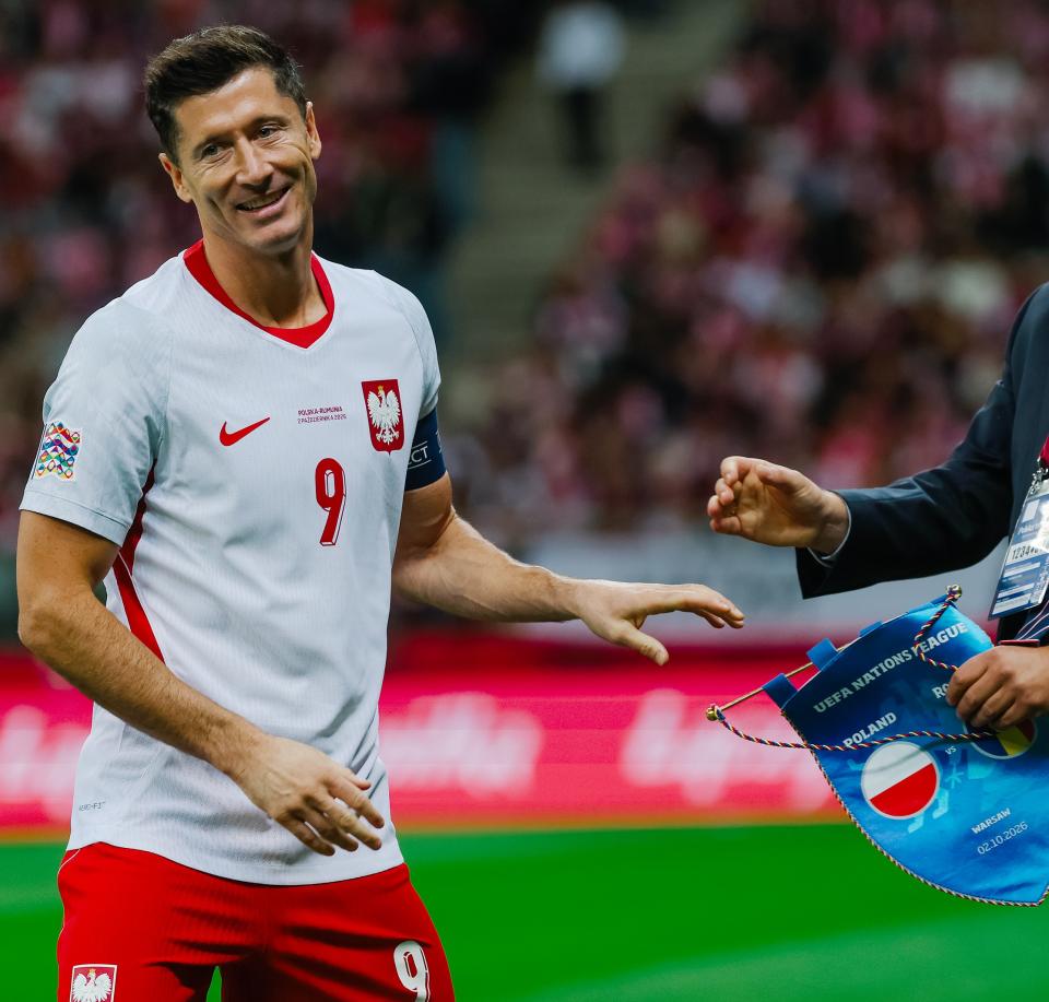 Polska - Rumunia 6:0, 02.10.2026 Robert Lewandowski