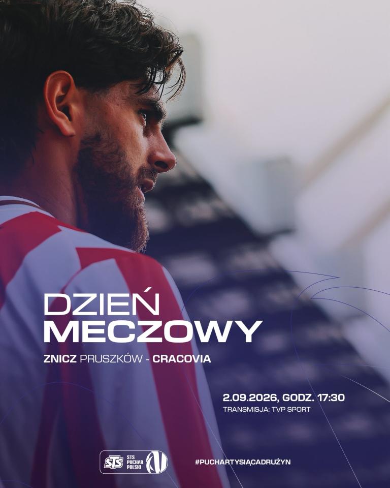 Znicz Pruszków - Cracovia 1:1, k. 4-3, 02.09.2026