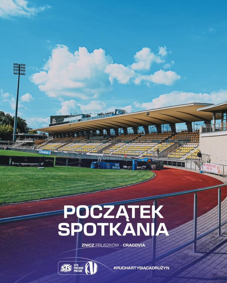 Znicz Pruszków - Cracovia 1:1, k. 4-3, 02.09.2026