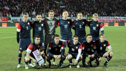 Reprezentacja Polski przed meczem z Bułgarią