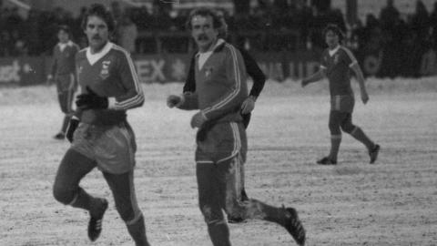 Widzew Łódź - Ipswich Town FC 1:0 (10.12.1980) Marek Pięta