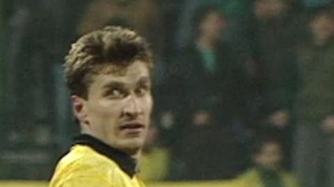 Zdzisław Strojek (GKS Katowice - Girondins Bordeaux 1:0, 18.10.1994).