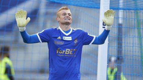 ŁKS Łódź - LECH Poznań 0:1 (pd.) (25.09.2018) Dominik Budzyński