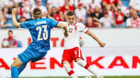 Polska - Islandia 2:2 (08.06.2021) Kacper Kozłowski