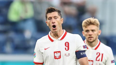 Polska - Słowacja 1:2 (14.06.2021) Robert Lewandowski