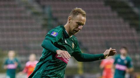Widzew Łódź - Śląsk Wrocław 1:2 (23.09.2014) Rafał Grodzicki