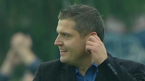 Błękitni Stargard Szczeciński - GKS Tychy 3:2 (15.10.2014) Krzysztof Kapuściński