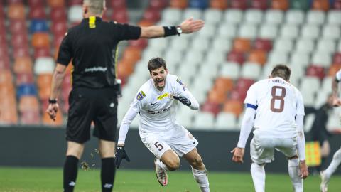 Podbeskidzie Bielsko-Biała - Zagłębie Lubin 2:4 (pd.) (01.12.2020) Lorenco Simić